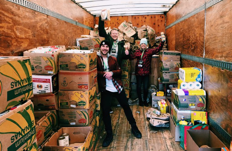 Stuff the Truck wrapping up today