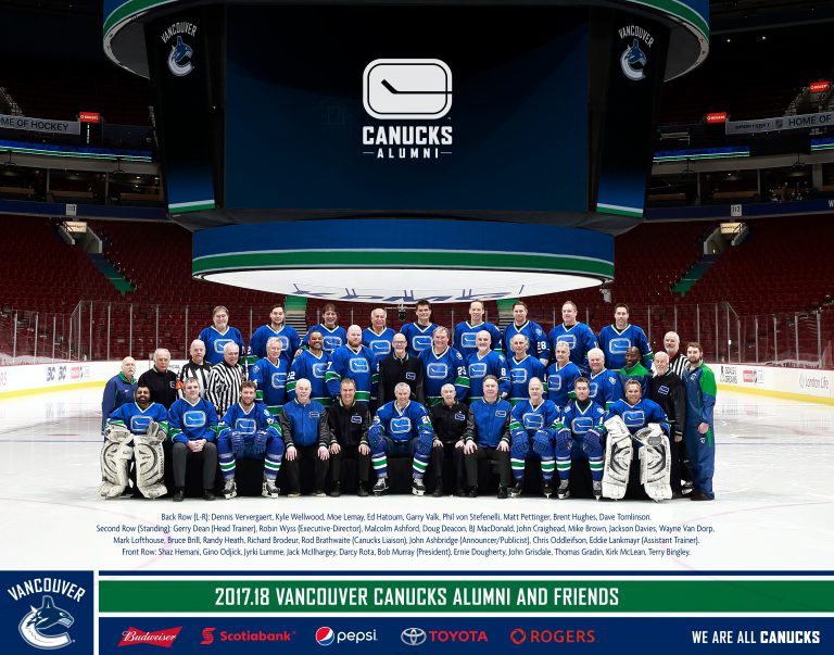 Vancouver Canucks alumni set to play in Comox Valley