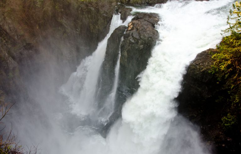 High flows spark BC Hydro warning to ‘stay away’ from upstream side of Elk Falls