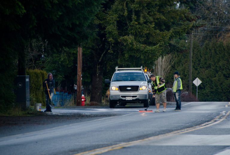 Province taking no further action after Courtenay paint spill