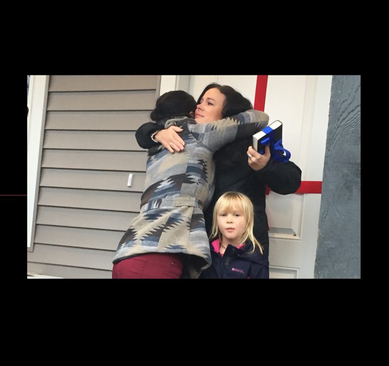 Tears flow as families step into Habitat for Humanity homes in Courtenay