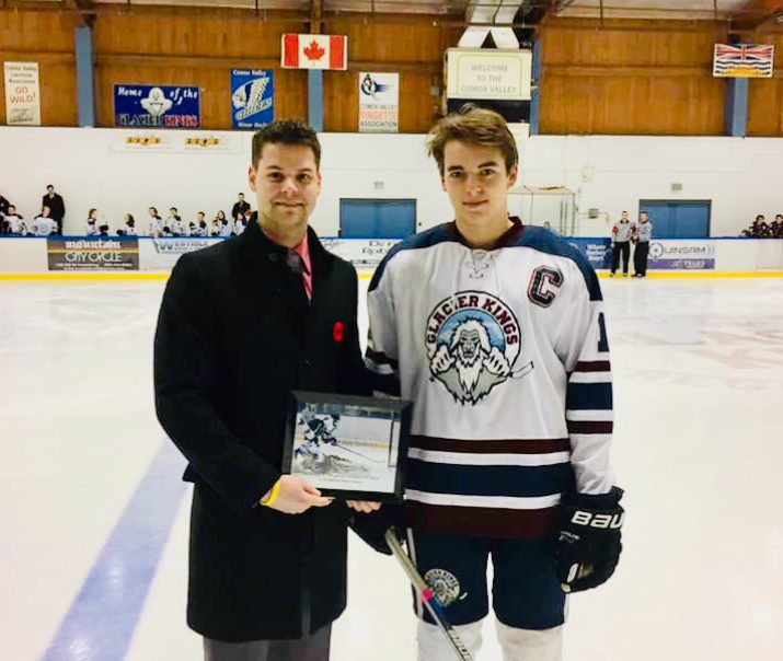 Glacier Kings captain, top scorer Finn Withey joins AJHL’s Canmore Eagles