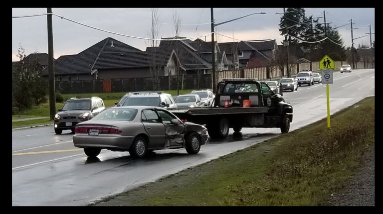 Two taken to hospital after crash near Isfeld
