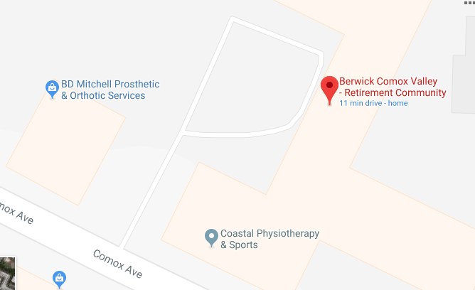 No major injuries as vehicle crashes into Comox retirement home
