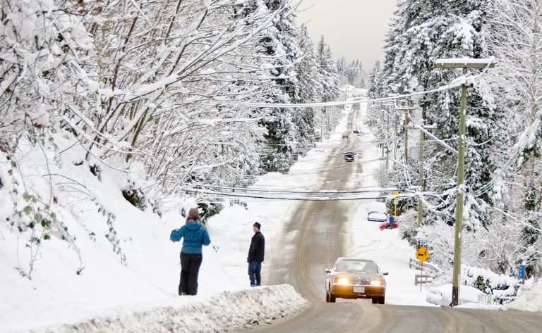 Snow causing Valley service disruptions
