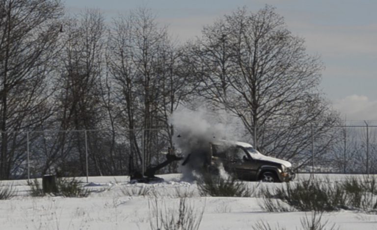Bomb disposal training running at CFB Comox