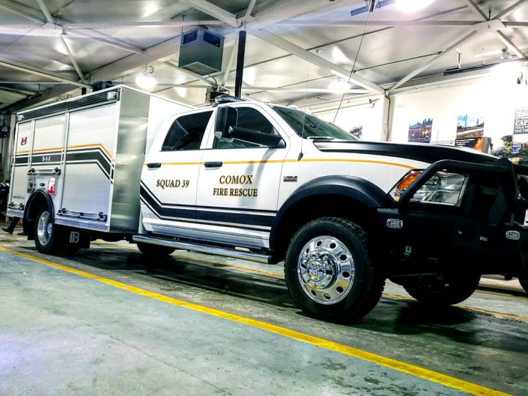 New truck added to Comox Fire Rescue