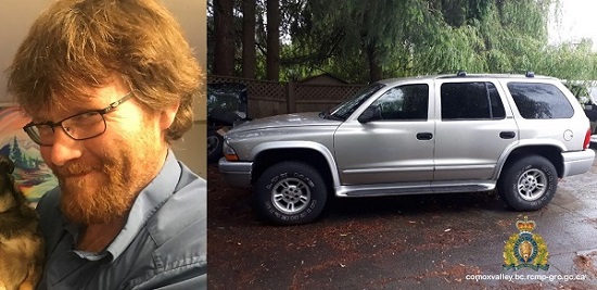Comox Valley RCMP seeks assistance in locating missing man