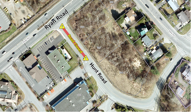 Hunt Road closure expected Thursday