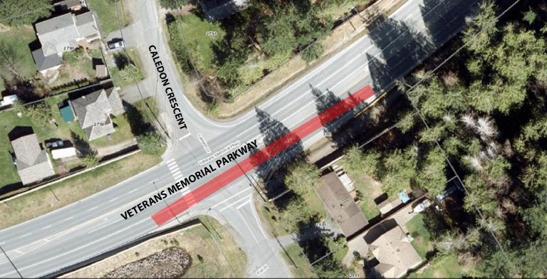 Delays expected along Veterans Memorial Parkway