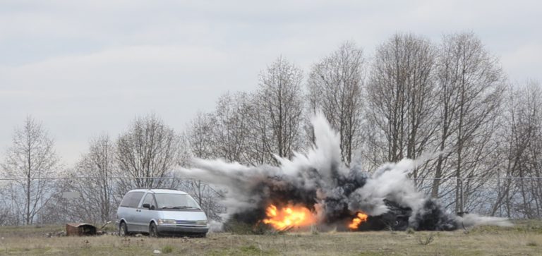 19 Wing reminding residents about EOD Training