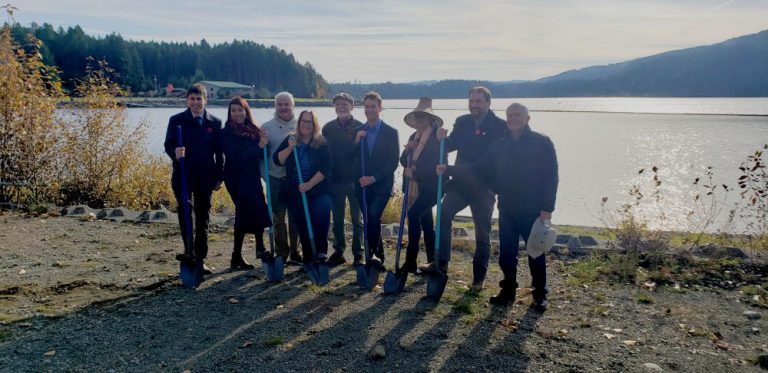 CVRD Water Treatment Project officially underway