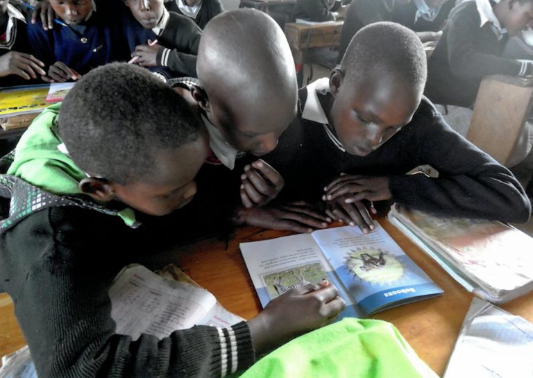 Local literacy project putting books into hands of African students