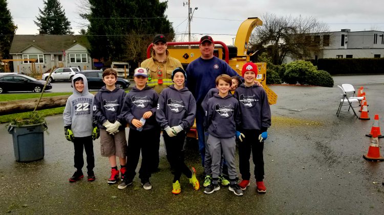 Courtenay Fire Department ready for tree chipping