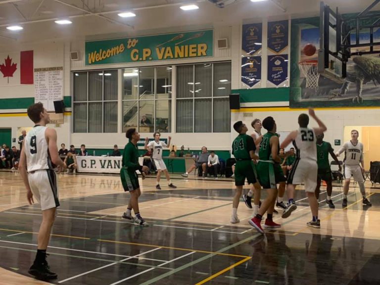 G.P Vanier senior Towhees host and win basketball tournament