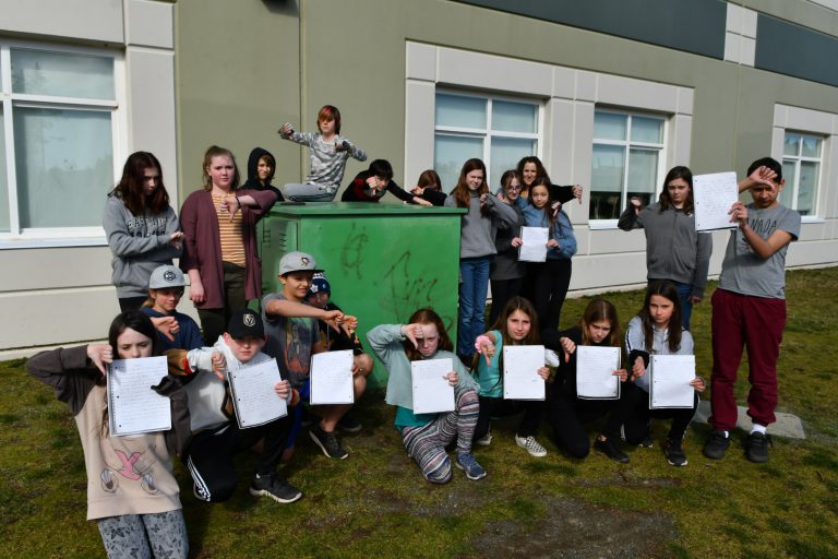 Queneesh Elementary School vandalized; students show unique reaction