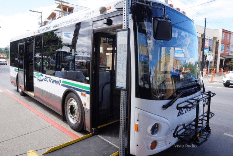 Free transit to be offered in the Comox Valley Monday