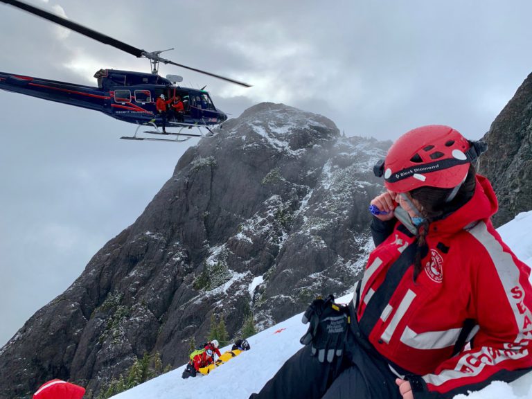 Vancouver Island Search and Rescue teams combine to rescue ‘badly injured climber’