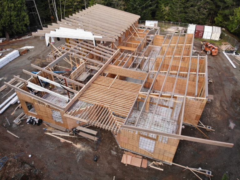 Building begins on new Hornby Island school