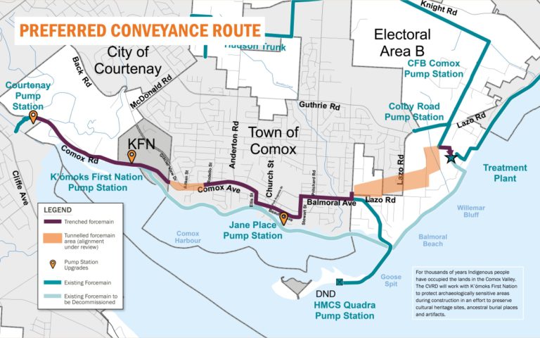 Plan approved to upgrade Comox Valley pipes and pump stations