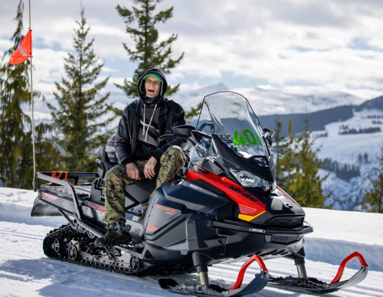 Mount Washington, snowmobiler give island man with cancer an unforgettable experience