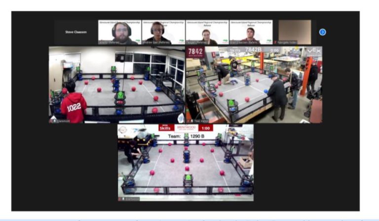Valley students continue their excellence in robotics during virtual tournament