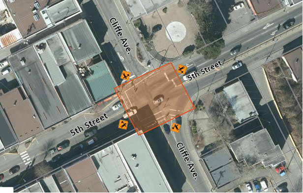 Downtown Courtenay drivers may see delays tonight