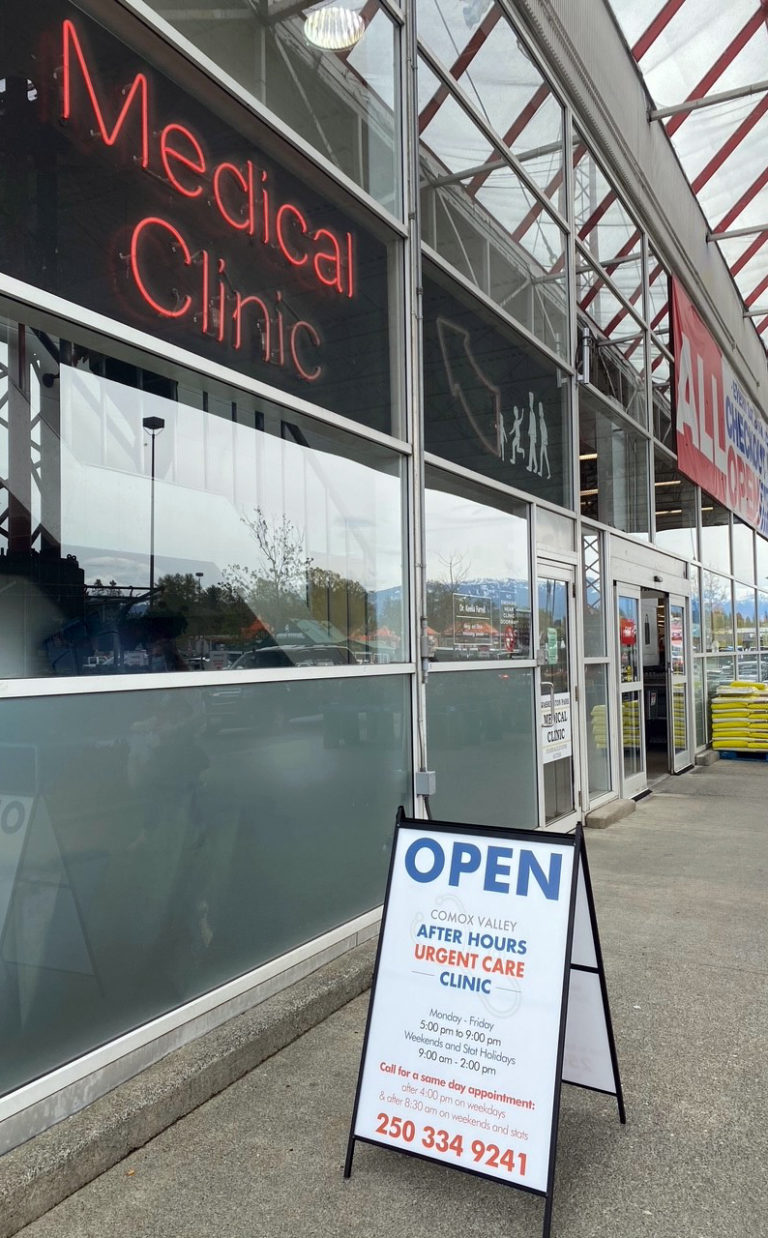 New after hours urgent care clinic open for all in Comox Valley