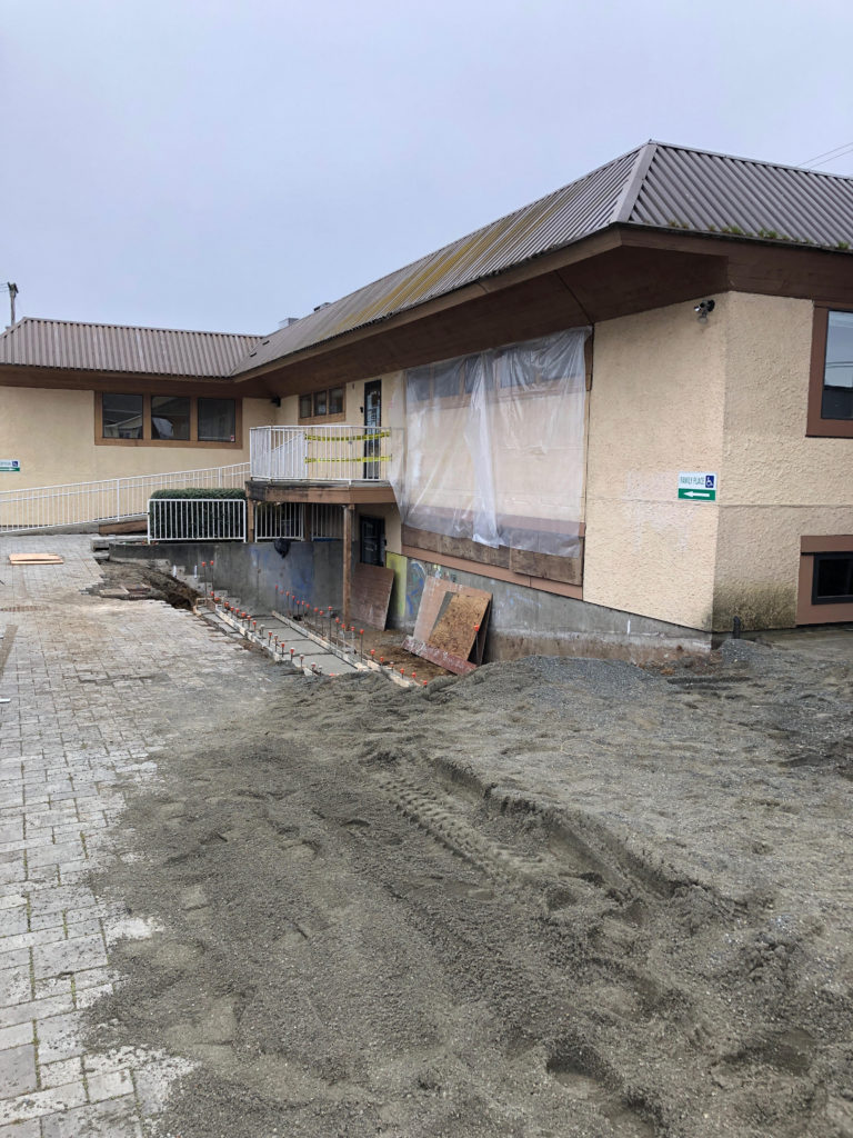 Accessibility Project underway at Comox Valley Child Development