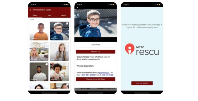 Port Hardy, Port Alice RCMP spotlight missing children app