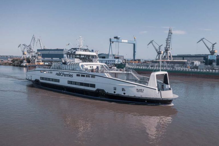 VIDEO: Another Island Class ferry bound for Campbell River
