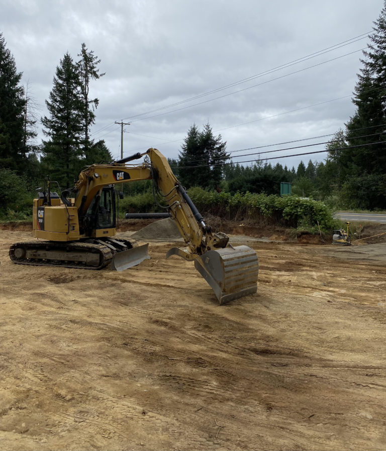 Construction begins on new fire hall in Merville