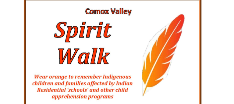 Second annual Spirit Walk to bring reconciliation, education to the Comox Valley