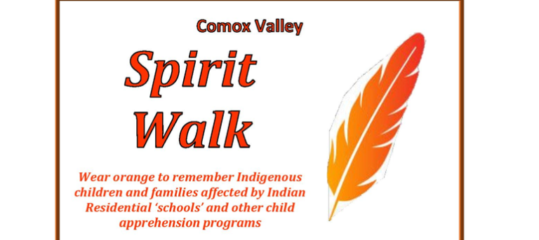 Spirit Walk to take place through Courtenay