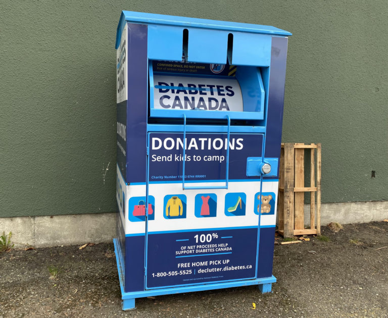 Diabetes Canada holding clothing donation drive-thru fundraiser in Courtenay