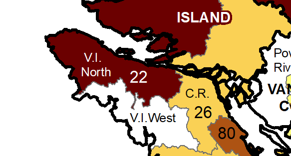COVID-19 cases up in the Comox Valley, Campbell River: BCCDC