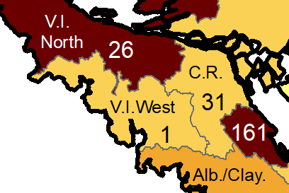 Comox Valley’s COVID-19 case rate highest in all of B.C.