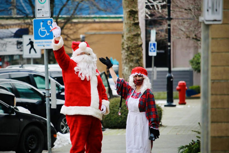 Santa Claus spotted on Vancouver Island