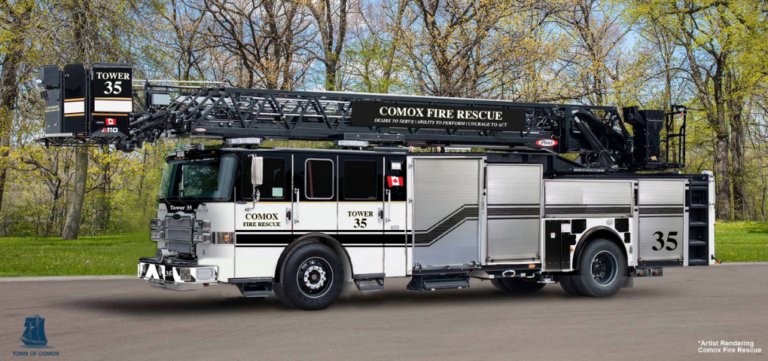 Comox Fire Rescue replacing aerial truck