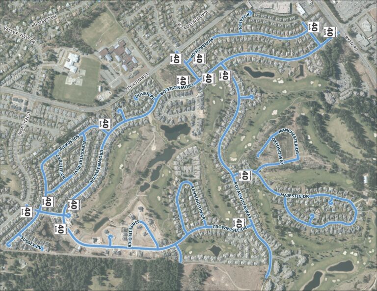 Courtenay to pilot road speed reduction in Crown Isle