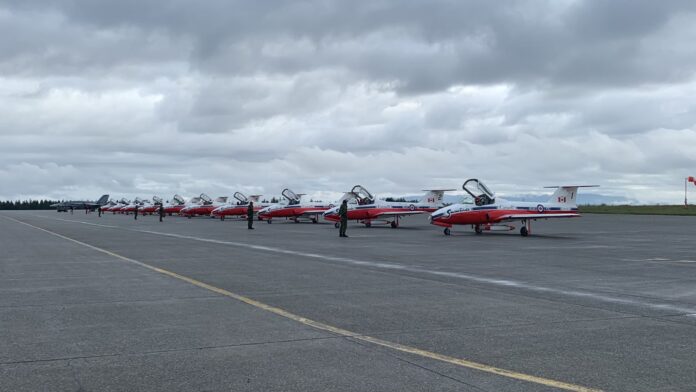 Snowbirds returning to Comox Valley for spring training