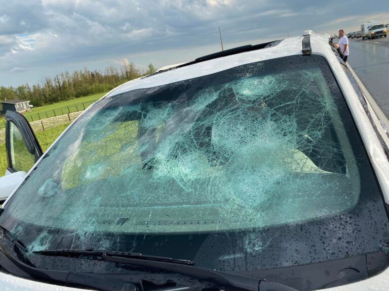 Courtenay mayor and family safe after hailstorm