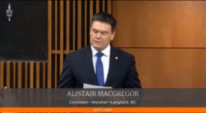 Vancouver Island MP raises Island rail question in Parliament as deadline looms