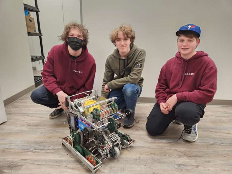 Local Highschool kids going to Texas for the World Robotics Competition!