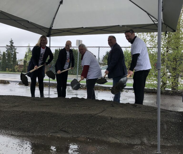 Ground breaking ceremony marks beginning of affordable housing project in Courtenay