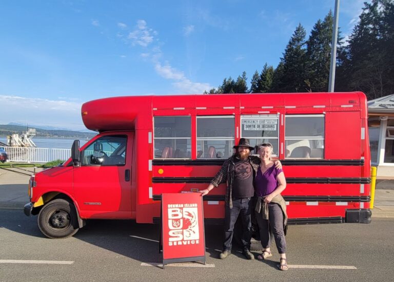 Free Denman Island bus service starts up for summer
