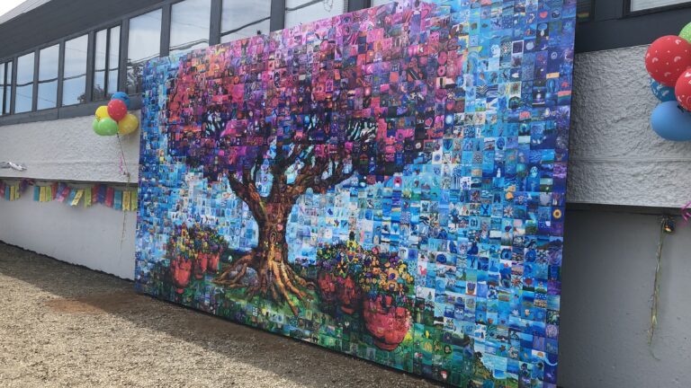 Comox Valley Child Development Association unveils new mural