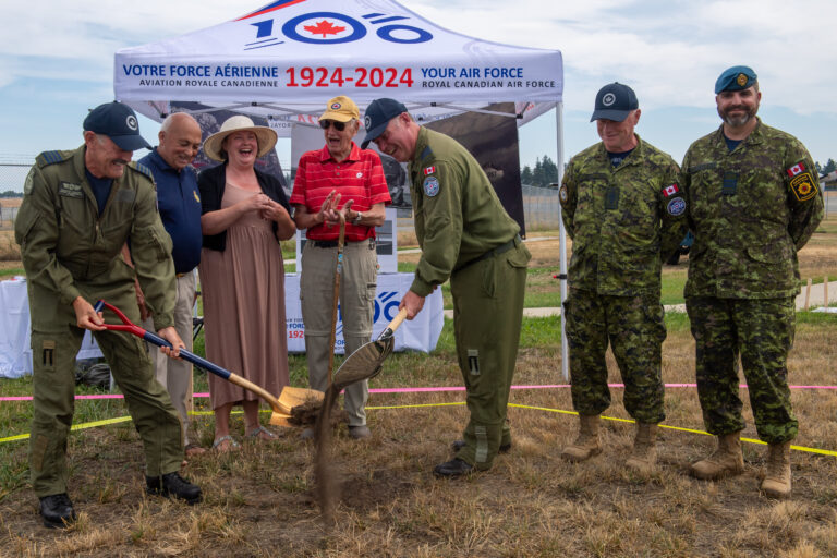 Fundraising continues as Comox Air Force Museum breaks ground on ‘Vampire Pavilion’