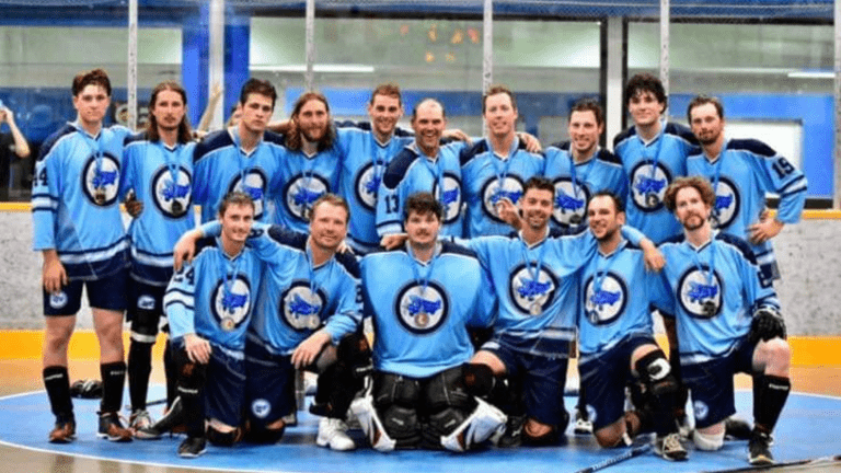 North Island Jets claim silver at B.C. ball hockey Provincials
