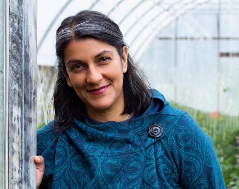 Green Party candidate for Courtenay/Comox Arzeena Hamir